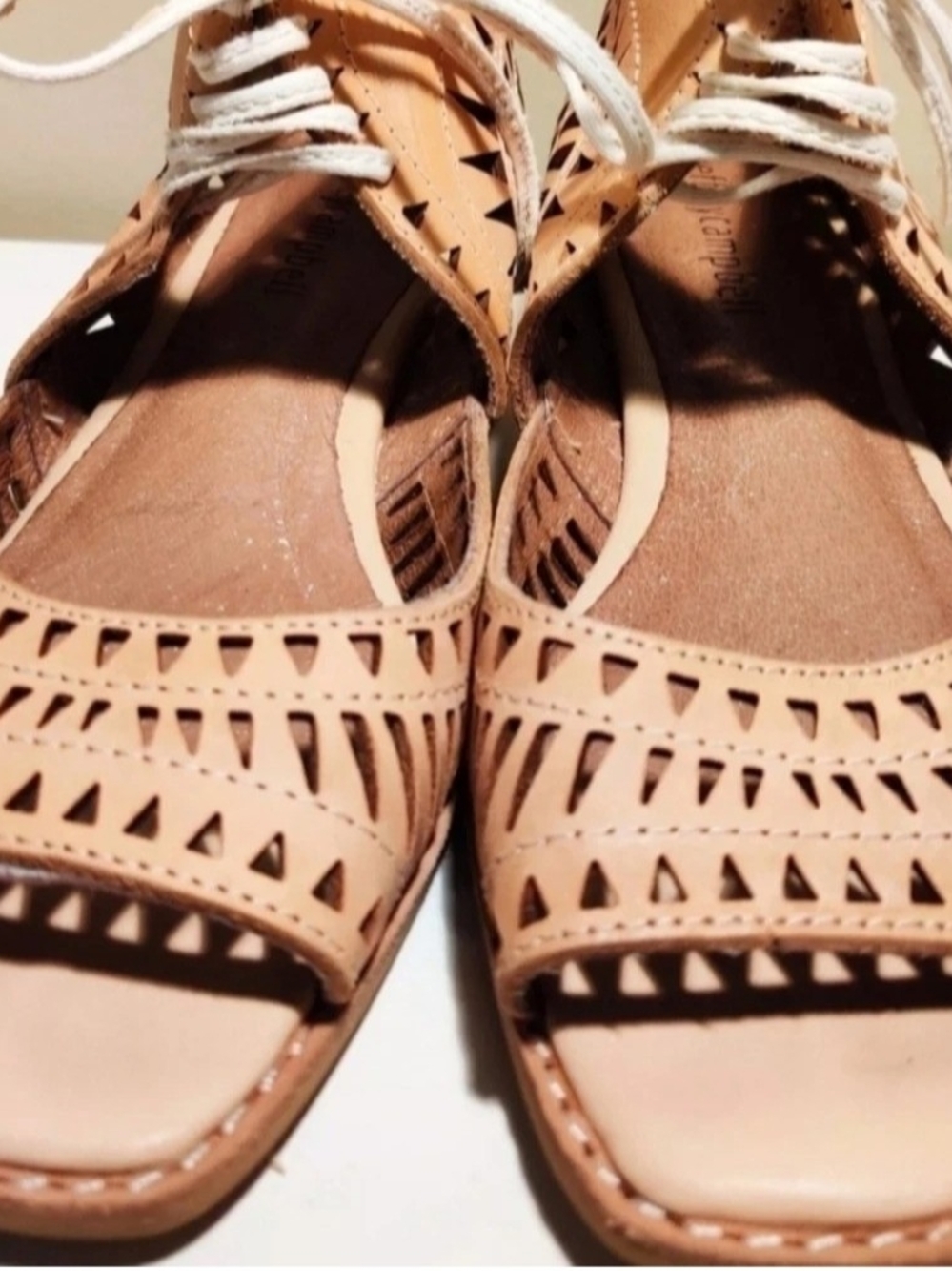 Jeffrey Campbell Womens 6.5 Leather Booties 1.5inches Wedge Style NEW